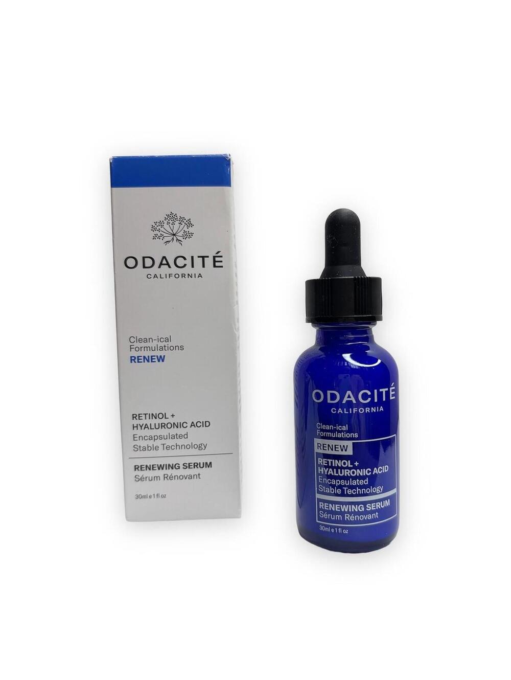 Odecité Renewing Serum Retinol + Hyaluronic Acid Anti-Aging Skincare 30ml NEW